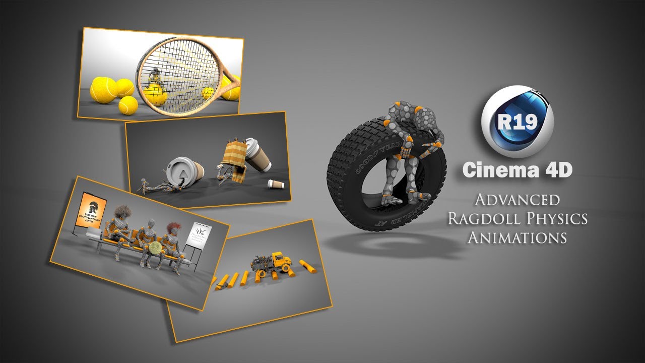 Advanced Ragdoll Animations in Cinema 4D - YouTube