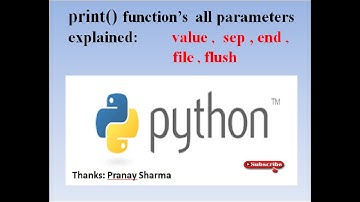 print in python| print() function| all parameters explained