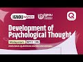 BPCC 106 | Previous Year Question Paper Discussion | Development Of Psychoological Thought | Ignou