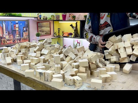 видео: Chest of drawers made of Pallets and glass blocks!  Комод из поддонов и стеклоблоков.