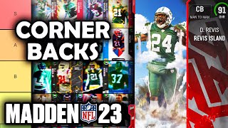 RANKING the BEST Cornerbacks in Madden 23 Ultimate Team (Tier List)