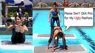 Tanisha Mukherjee Aquaphysical Workouts