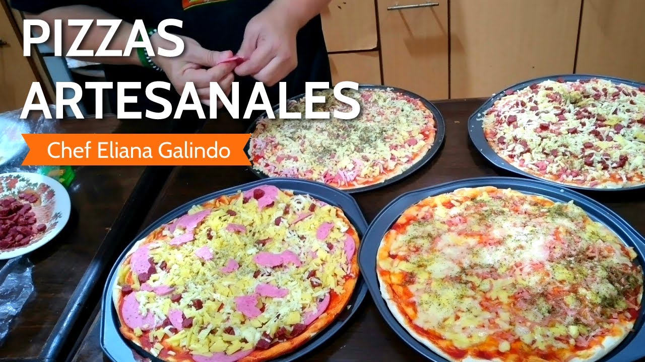 Cómo hacer PIZZA artesanal ? | Receta de masa de pizza casera FÁCIL -  YouTube