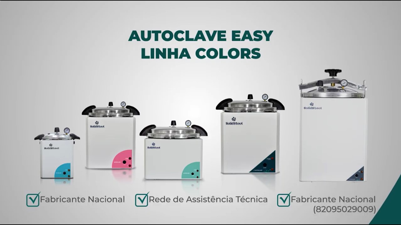 AUTOCLAVE EASY E LINHA COLORS