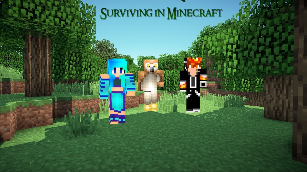 Surviving In Minecraft Day 1 YouTube Surviving In Minecraft Day 1 YouTube