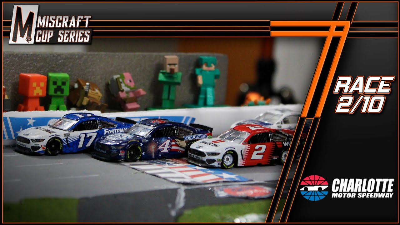 Miscraft Cup Series // S7 R2 // Charlotte [NASCAR Stop-motion]