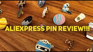 Aliexpress Pin Unboxing and Review