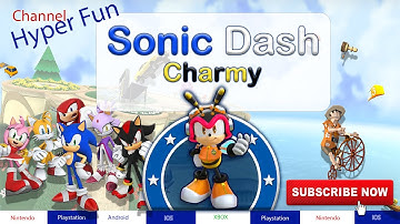 Sonic Dash : Charmy !!! 4K