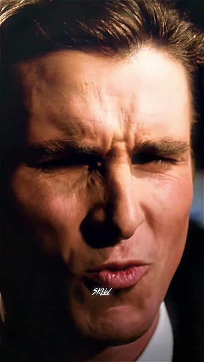 Patrick Bateman 4K Edit #shorts