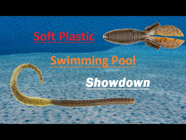 Soft Plastic - Underwater Comparison 