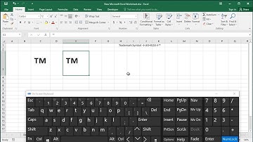How to Type Trademark Symbol in Excel (Trademark Symbol Using Keyboard Shortcuts)