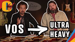 Gibson Custom Breakdown: from VOS to Ultra Heavy Aged