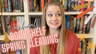 UNHAUL 40+ Books?! | Bookshelf Spring Cleaning