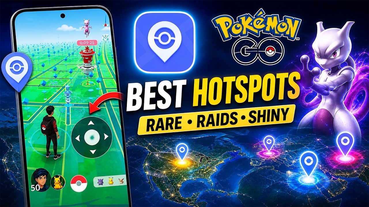 iAnyGo Hotspots & PoGo Map Update