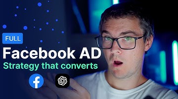 Full A.I Facebook Ad Strategy that converts (Facebook Ads with ChatGPT)