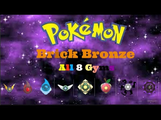 pust Gentagen Hold op Roblox - Pokemon Brick Bronze - All Gyms - YouTube