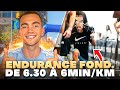 Son EF passe de 6'30 à 6'00/km en 5 mois