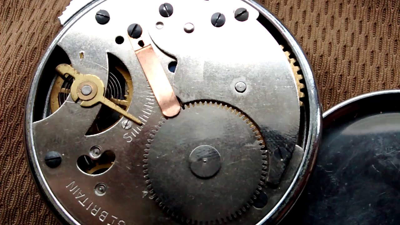 Vintage Ingersoll military pocket watch YouTube