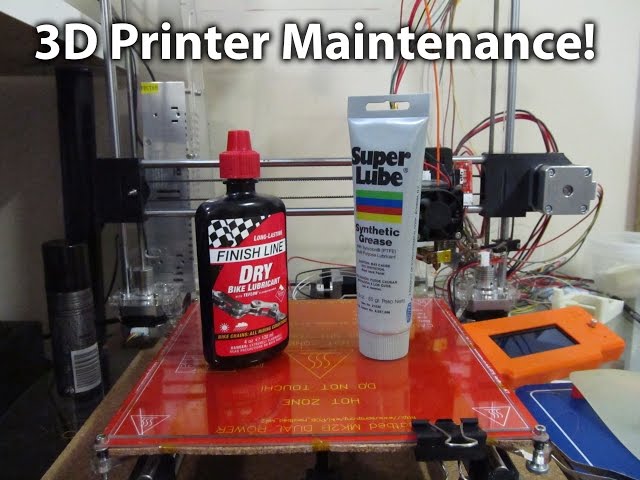 3D Printer Maintenance Prusa I3 - YouTube