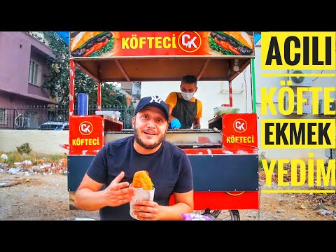 SOKAK KÖFTECİSİ ÇINAR USTA !! / Acılı Köfte Ekmek 13 Lira /  Adana Sokak Lezzetleri / Street Food