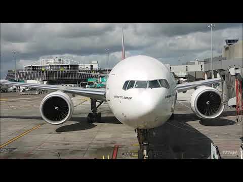 Emirates EK162 777 300ER A6 EPA Dublin Dubai Full Flight HD 