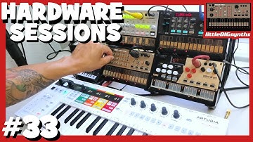 Hardware Session #33 | Arturia Keystep Pro, Korg Volca Bass, FM, Drum, and Keys + Nu:Tekt NTS-1
