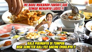 NGE-BM MAKANAN PADANG !! BORONG HABIS SEMUA YANG ADA DI MEJA !! AMPE USUS BERGETARR