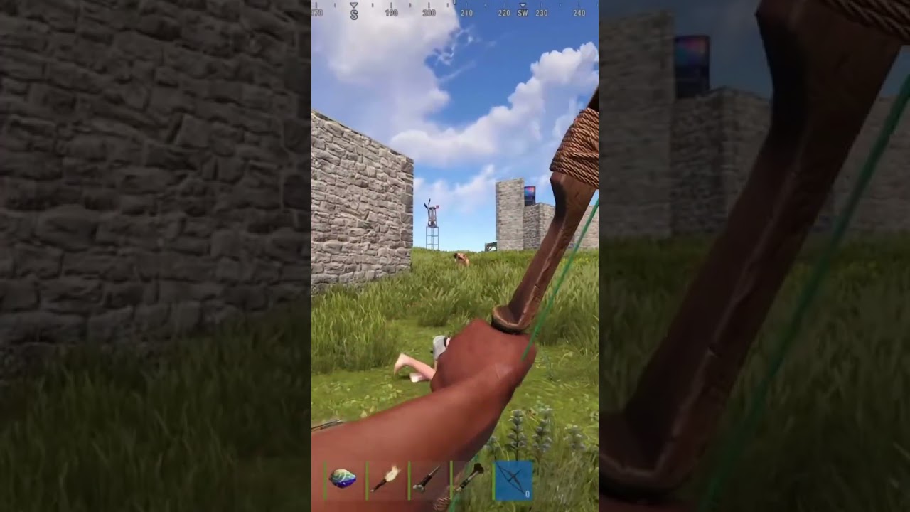 Обычный день на берегу в Rust/Раст              