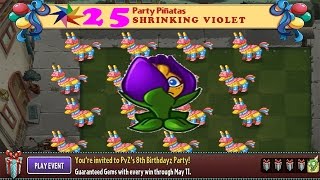 Plants vs Zombies 2 Pinata Party with Shrinking Violet 05.11.2017 screenshot 4