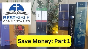 4 Ideas On How To (Hopefully) Save Money On Biblical Studies Resources [Part One]