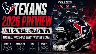 Texans 2026 Preview: Full Scheme Breakdown (Nickel, Wide-9 & Why They’re Elite)