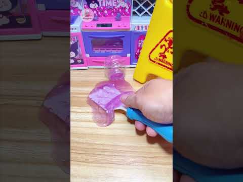 Popfinity ASMR | Grey Cat Slips After Purple Slime Spill Cleanup