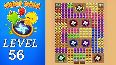 Fruit Hole Level 56 Walkthrough