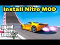 How to install Nitro mod in GTA 5 | Nitro mod for all vehicles in GTA 5