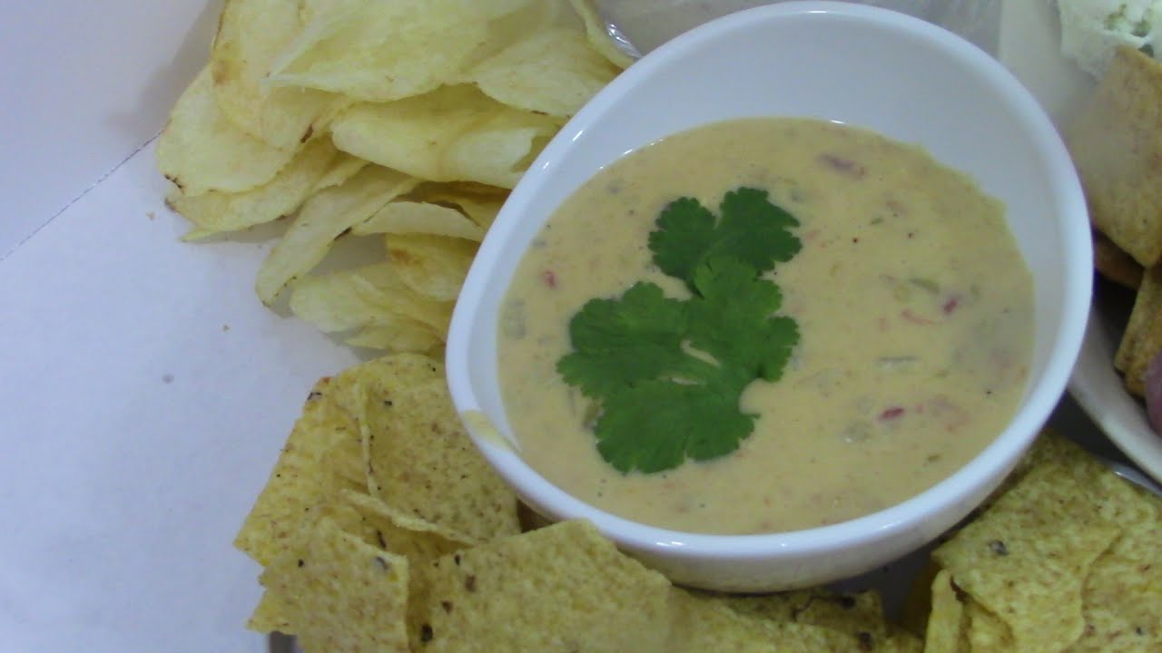 Green Chili Queso (The BEST) YouTube