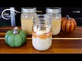 Quick and Easy Pumpkin Spice Overnight Oats Recipe #shorts