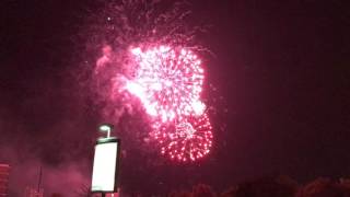 Fireworks the 5th of November 2016 London bonfire night