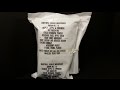 1989 ration cold weather 24hr mre review rafco rarest rcw us military mountain food tests