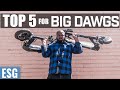 Top 5 Single Motor Scooters for Big Dawgs (Heavy Riders)