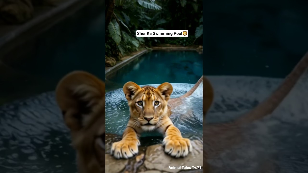 Sher Baby ka VIP Swimming Pool  