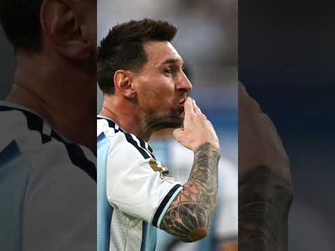 El nuevo festejo de Leo Messi 😍 #leomessi #messi #mundial #argentina #futbol