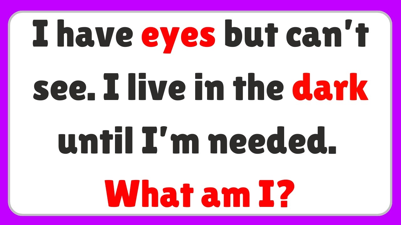 ONLY A GENIUS CAN SOLVE THESE RIDDLES 🧩 | 30 Brain Teasers & Riddle ...