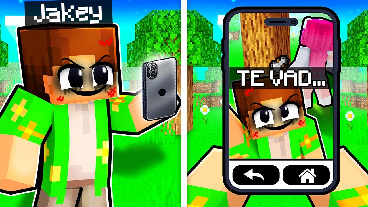 Folosesc *SNAPCHAT* sa imi SPERII Prietenele pe Minecraft...