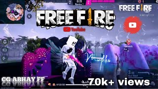WHO WILL YOU TORMENT AFTER ME ||STATUS WITH FREE||CG ABHAY FF