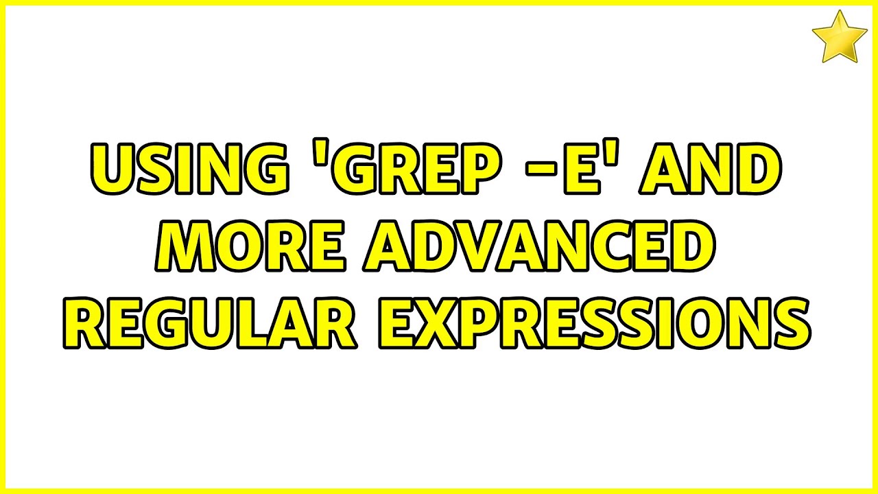 busybox grep regular expressions
