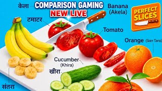 New Live 🔴 Perfect Slice Fruit And Vegetables 🍆 #newlive #short viral