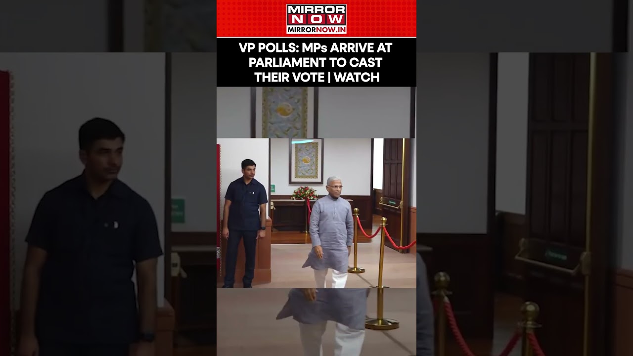 Rajnath Singh, Anurag Thakur, Pralhad Joshi And Other MPs Cast Vote For VP Polls | 
