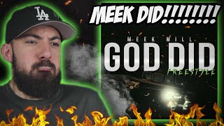 Meek Mill - God Did (Official Video) REACTION!! MEEK MILL NEED TO DROP MORE MUSIC!!!