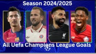 All Goals from Uefa Champions League season 2024/2025 - Extended Highlights