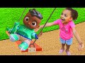 Playground Song Cocomelon with Cody Dol + Boo Boo Song | More Nursery Rhymes &amp; Kids Songs